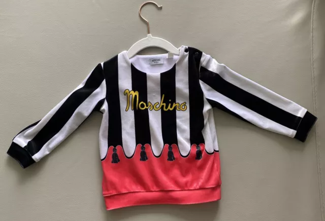 Moschino Baby Velvet Shirt