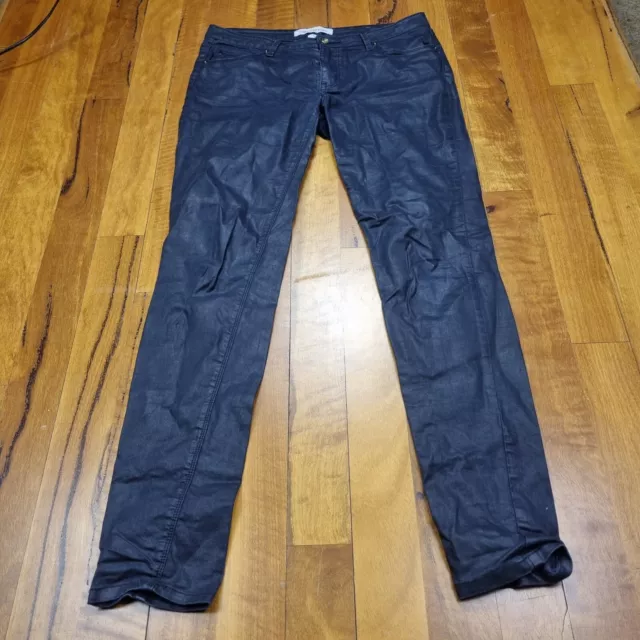 Country Road Womens Chino Pants Size 12(AU) or 32W 30L Blue Straight Relaxed Fit