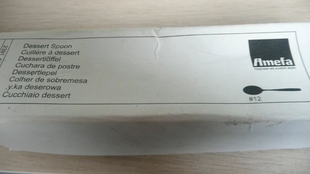 amefa 12x Dessertlöffel - Neu Altbestand