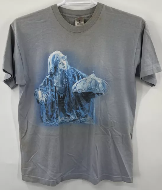 Stevie Nicks Enchanted Tour 1998 Vintage T-Shirt Rare Fleetwood Mac Gray Dates Stevie Nicks Enchanted Tour 1998 Vintage T-Shirt Rare Fleetwood Mac Gray Dates