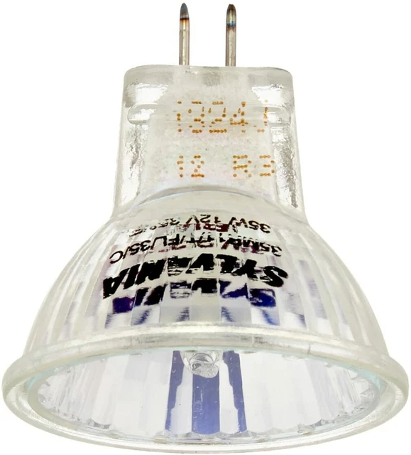 SYLVANIA Tungsten Halogen Lamp Tru-Aim/Dichroic MR11-GU4 Base-35W-3000K (6 Pack)