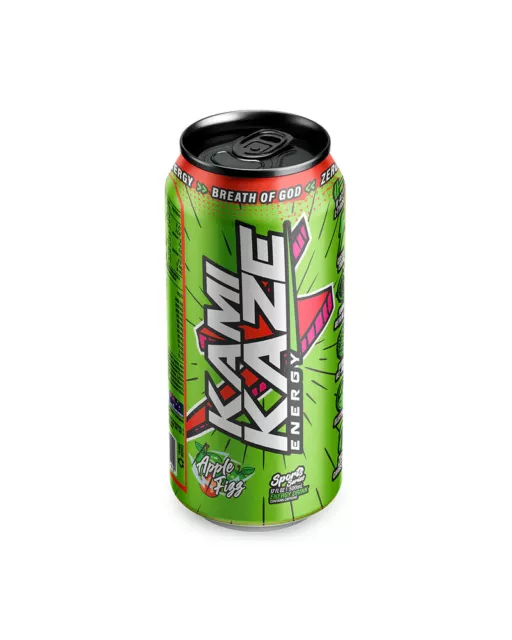 KAMIKAZE Energy Drinks 12cans (1 Carton) - 6 Flavours