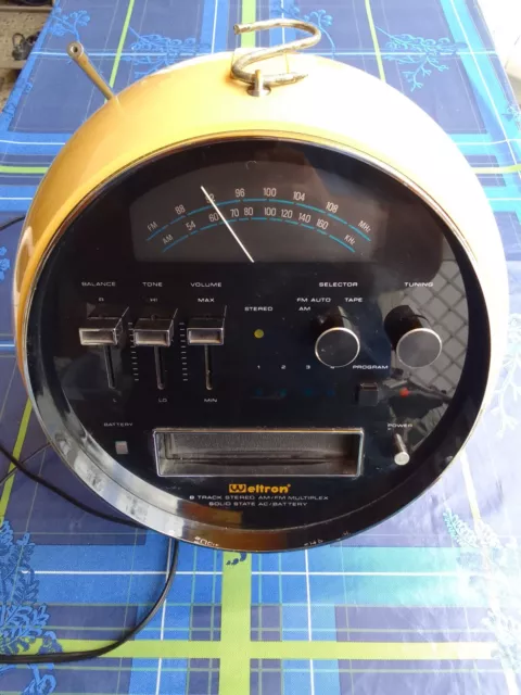 Weltron Kugel Radio 2001 Spaceball Japan