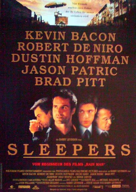 Sleepers - Brad Pitt - Dustin Hoffman - Filmposter A3 29x42cm gerollt