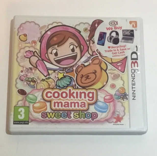 Cooking Mama Sweet Shop 3DS Nintendo 3DS Game - PEGI 3 - Cooking Mama 3DS Game