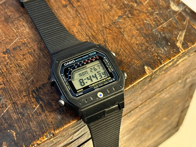 Vintage casio thermometer watch cheap