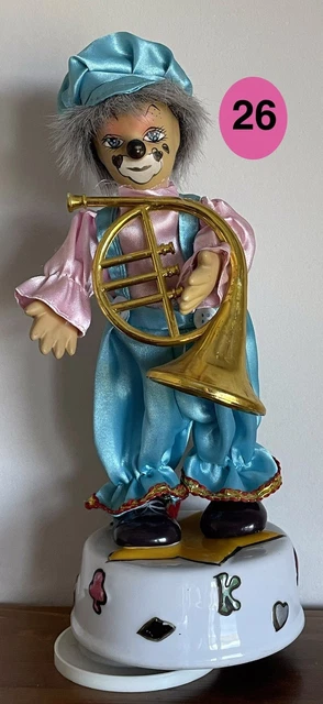 Vends clown automate musical en porcelaine : Achat occasion | Autres décorations Neuf, sans étiquette