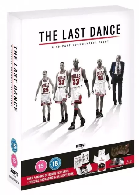 The Last Dance (Collector’s Edition Blu Ray Set) Chicago Bulls Michael Jordan