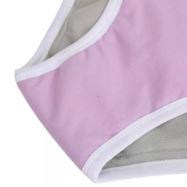 (M) Sous-vêtements D'incontinence Lavables En Coton Pur Fuite Hautement Absorba