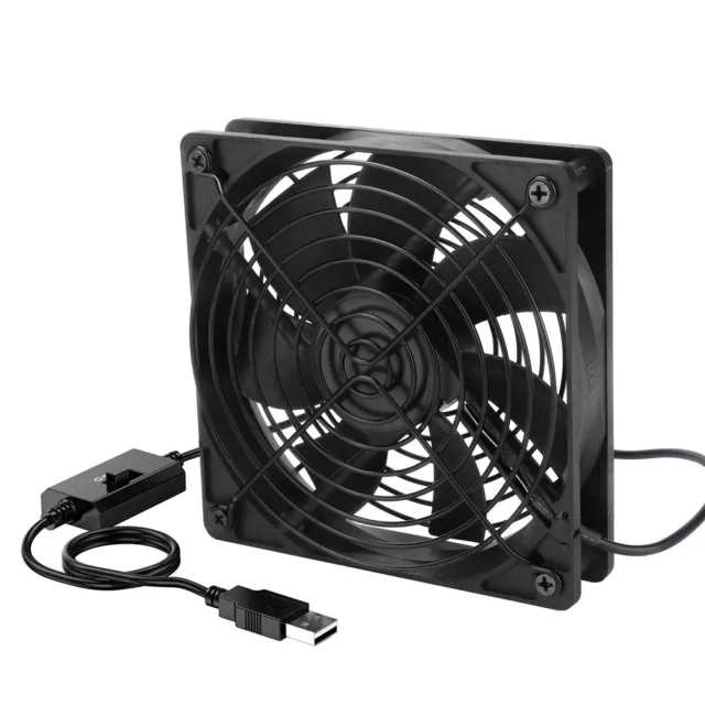 80mm 140mm 120mm Gehäuselüfter leiser Lüfter Case Fan USB Lüfter PC Computer Fan