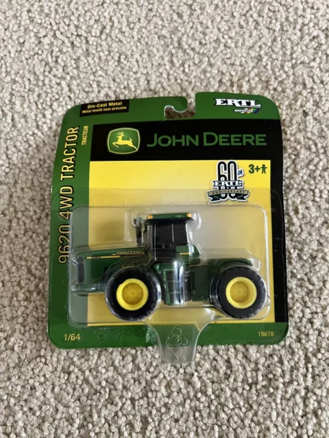 Ertl John Deere Tractor 9620 4WD Tractor 1/64 Diecast NIP 15678