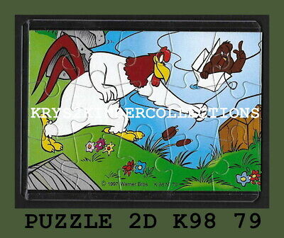 BPZ étui protection Jouet kinder puzzle 2D Looney Tunes K98 81 France 1997 