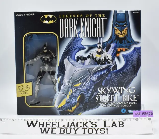 Legends Of The Dark Knight Skywing Street Bike NEW MISB 1996 Kenner Hasbro