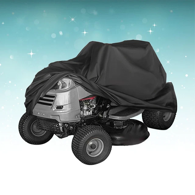 Lawn Tractor Cover Outdoor Lawn Mower Drawstrings Water Proof 3