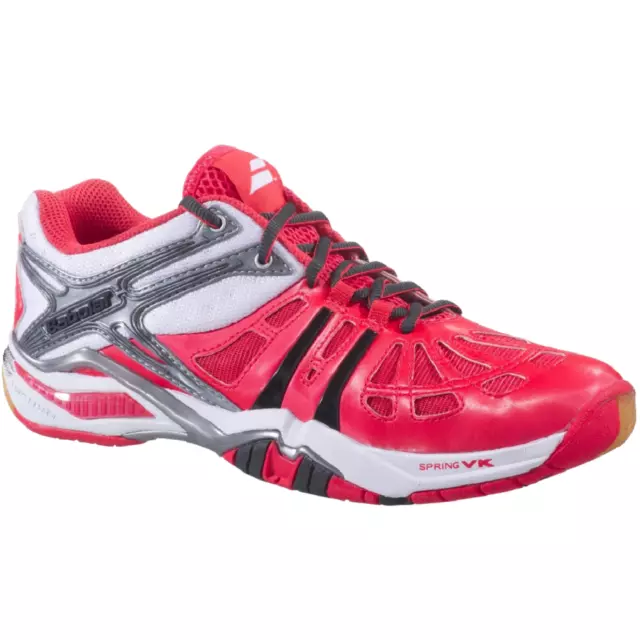 Babolat Shadow 2 Baskets Chaussures Indoor Badminton Squash Sport rouge 31F1386