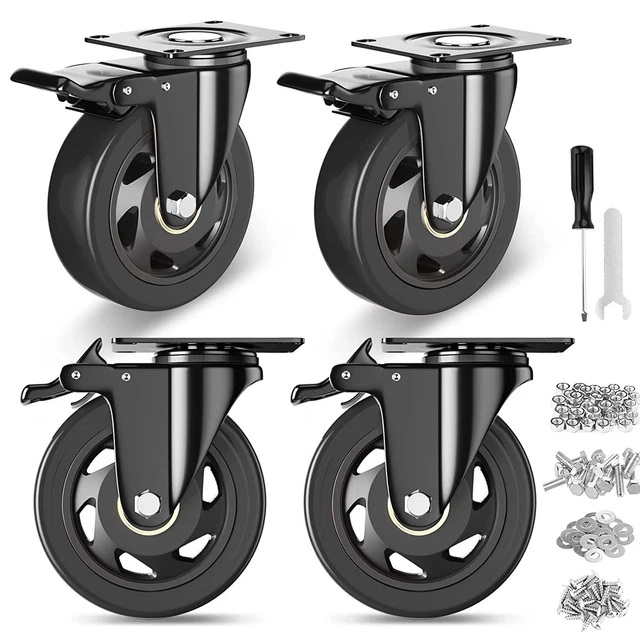 CASTER WHEELS HEAVY Duty Caster Industrial Casters 2200 Trolly