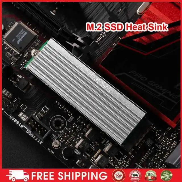 M.2 SSD Kühlkörper Kühlkörper NVME NGFF M.2 2280 SSD Festplatte Aluminium Wärme
