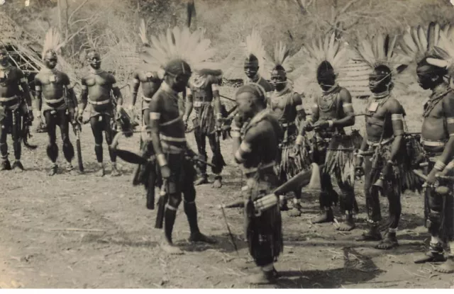 Guinee Francaise #Fg54864 Tribu Conianghis Danse Ethnologique Carte Photo