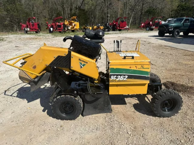 2015 Vermeer SC362 Stump Grinder  646 hrs  Yellow Jacket Cutting System  35 HP