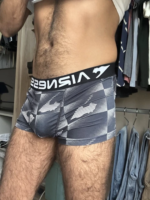 Boxer Homme 'Kiffeur' - Taille M - Noir - Neuf Avec Défauts Légers