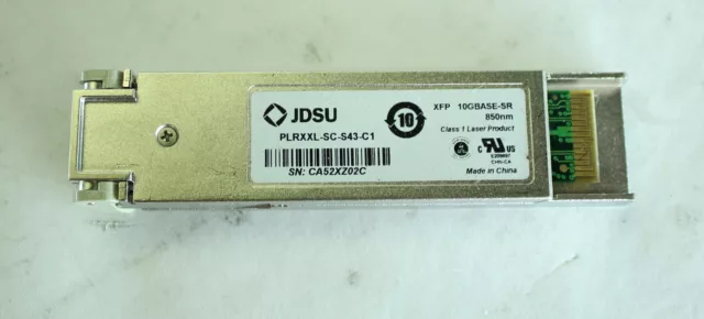 Lot De 10 JDSU 10GBASE-SR 10Gb FC XFP PLRXXL-SC-S43-C1 Optique Tranciever