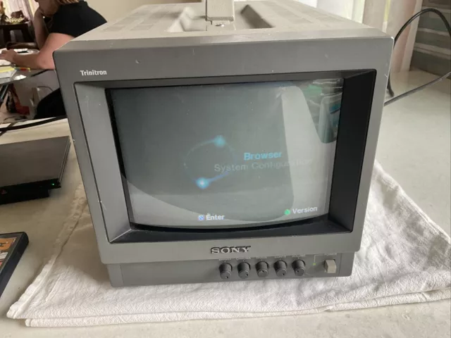 Sony PVM-8040 Trinitron S-Video Composite Color Video CRT PVM Monitor March 2000