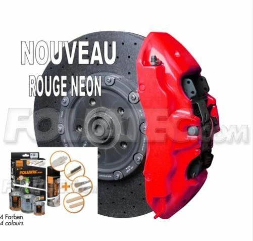 Kit Peinture Pour étriers De Frein Rouge FOLIATEC – Compatible BMW X5 E53 – Marque RPS – Neuf Sous Emballage