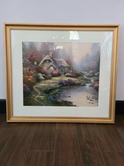 Thomas Kinkade Everett's Cottage Gallery Proof Canvas 20 x 24 Limited Rare