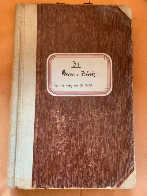 Garnbuch von 1930