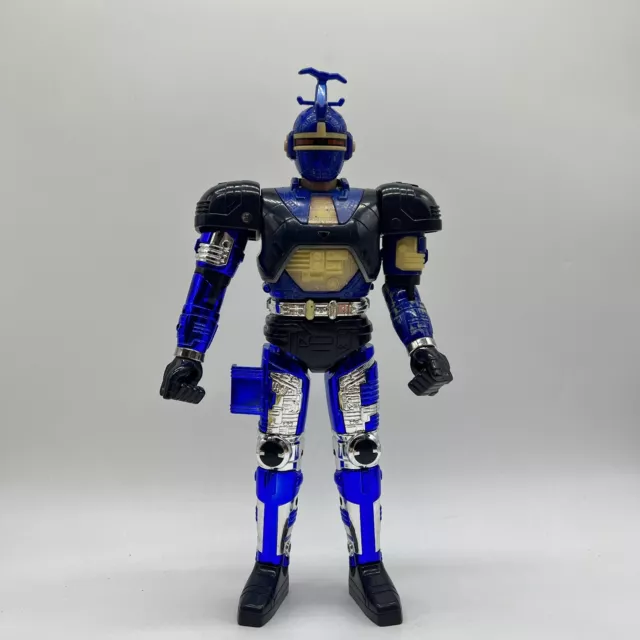 Bandai Beetleborgs Blue Stinger 12" Not Working Parts Only Vintage 1996 Figure