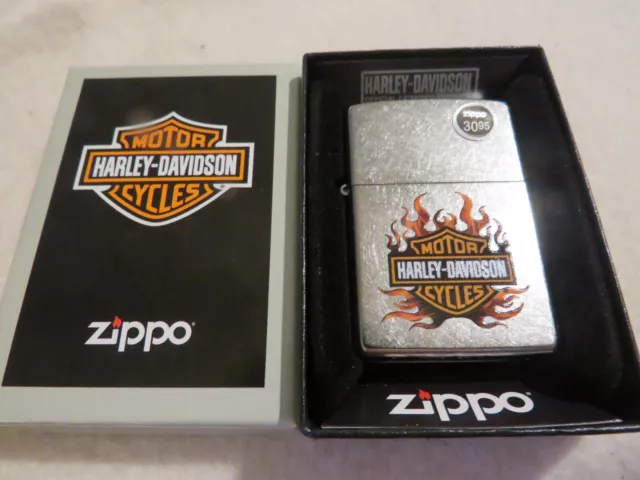 Zippo Lighter New In Box~#207 Harley Davidson ~C-22~Unfired