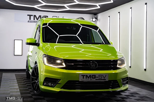 2016 16 Volkswagen Caddy 2.0 Tdi Highline Automatic Dsg 180Ps Viper Green Tmg