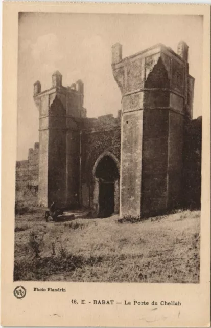 CPA AK MAROC RABAT La Porte du Chellah Flandrin (38204)