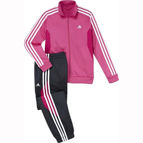 4642 Adidas Tuta  Acetata  Bambina Tracksuit  Set Giacca Pantalone