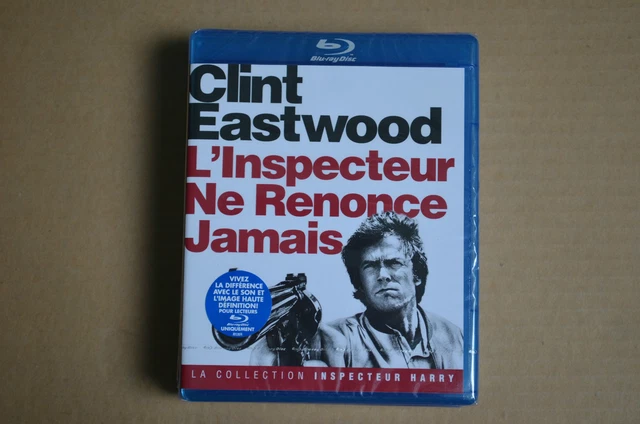 Inspecteur Harry   L'inspecteur Ne Renonce Jamais  Blu Ray Neuf