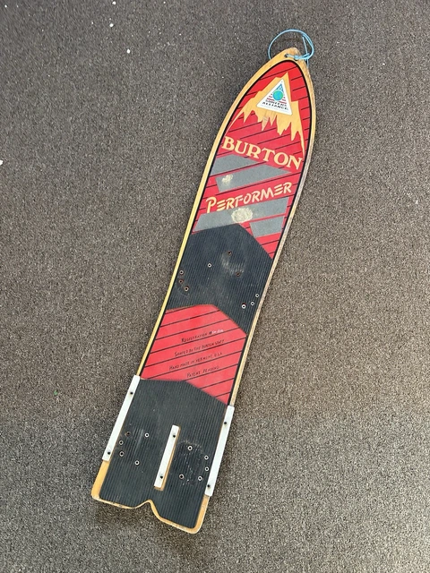 1986 BURTON PERFORMER Elite 150 Split-Tail Snowboard RARE Red/Black/White $2,200.00 - PicClick 1986 BURTON PERFORMER Elite 150 Split-Tail Snowboard RARE Red/Black/White $2,200.00 - PicClick