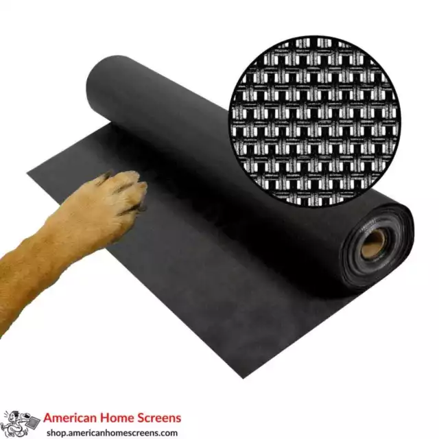 Phifer® Paw-Proof Pet Screen Mesh Roll 48" x 50' Black