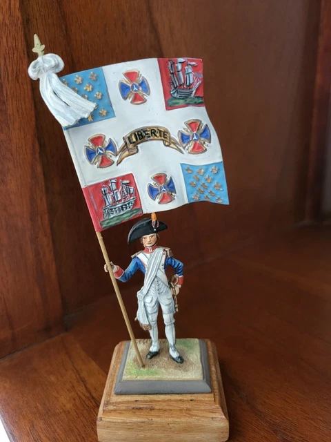 Guy Renaud/porte Drapeau Napoleon /54mm no 90m Metayer Auge Lucotte