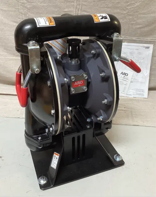 ARO 66M150-1EB-C Double Diaphragm Pump: 1.5" Inlet/Outlet Sz, NPT Connection