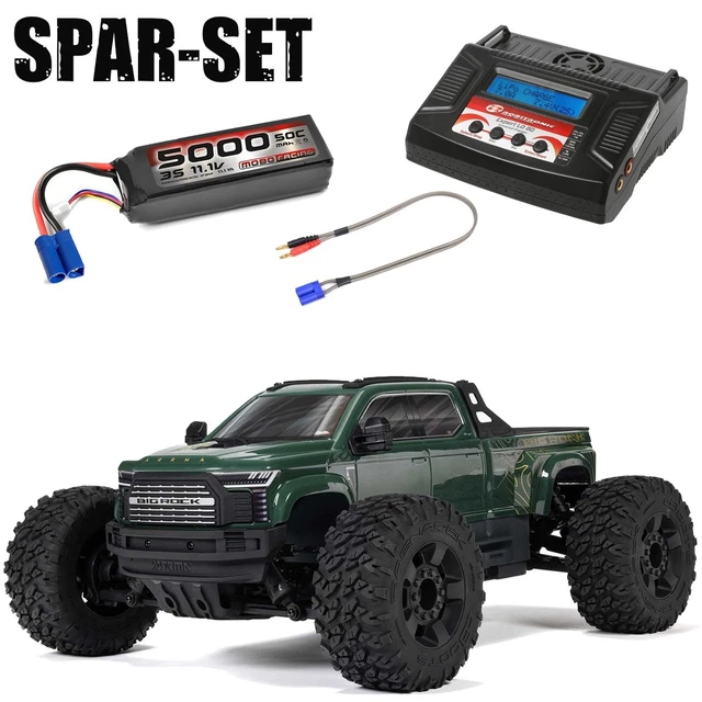 Buy ARA4312V3 - Arrma Big Rock 4x4 1/10 BLX Black At A Price Of $339.99 In The USA | RC Street Shop - Foto 9