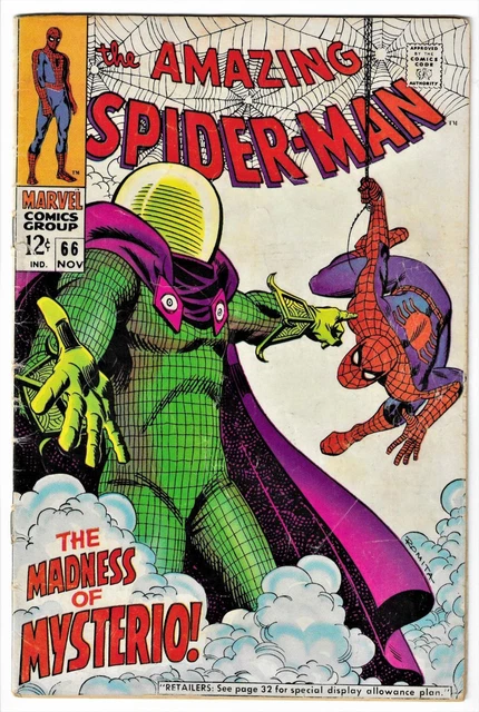 Amazing Spiderman #66, Nov. 1968