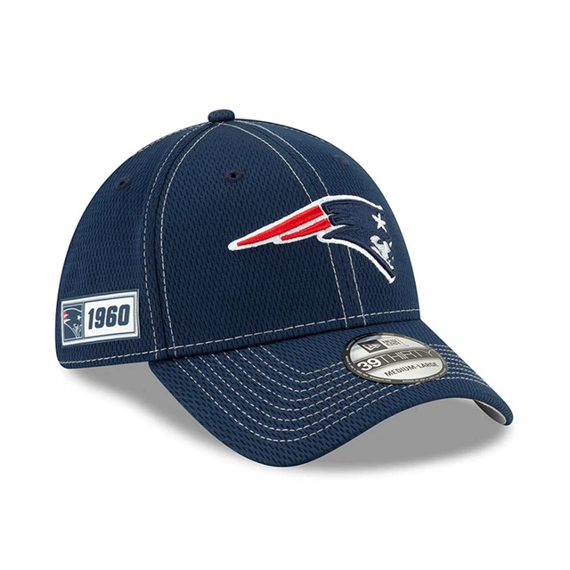 New England Patriots Cap  NFL Football New Era 39thirty Sideline M / L   Flex