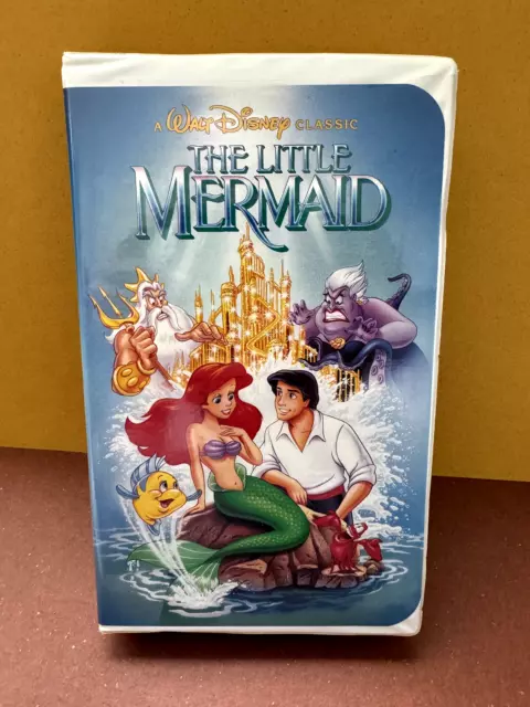 DISNEY THE LITTLE Mermaid VHS Banned Cover Black Diamond The Classics ...