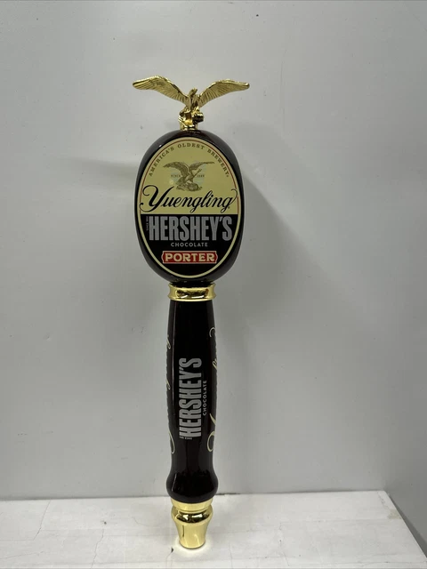 Yuengling Beer Hershey's Chocolate Porter 13" Beer Tap Handle w/Golden Eagle Yuengling Beer Hershey's Chocolate Porter 13" Beer Tap Handle w/Golden Eagle