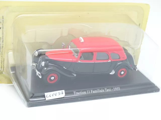 Universal Hobbies / Norev Presse 1/43 - Citroen Traction 11 Familiale Taxi 1955