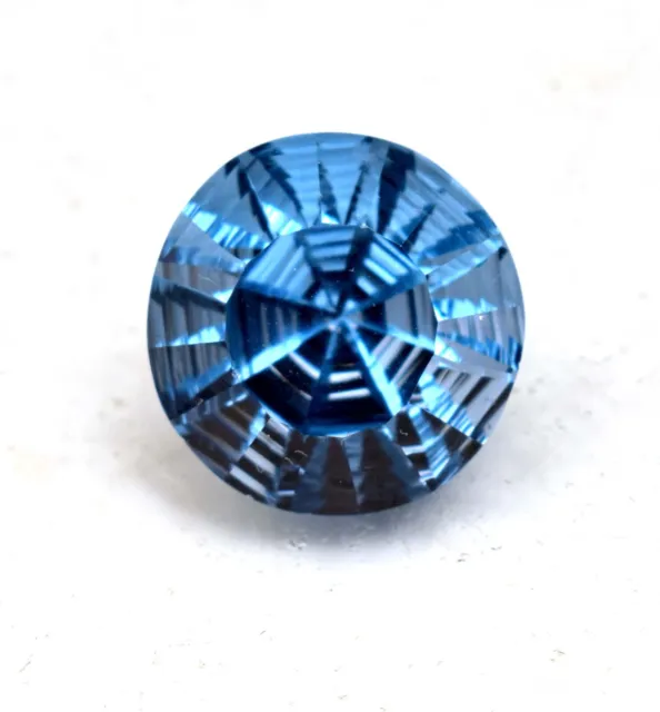 Naturel Santa Maria Couleur Aigue-Marine 10.3 CT Concave Coupe Desseré Gemme De