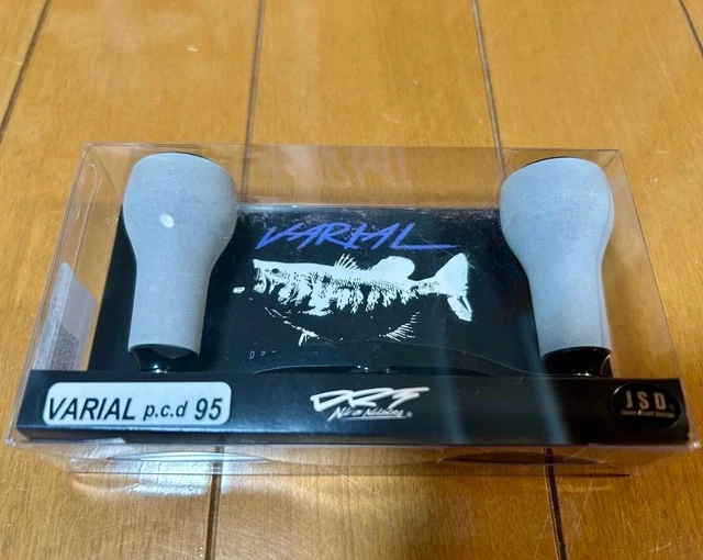 DRT VARIAL CALFORM Handle p.c.d 95 Black White Color Custom Reel