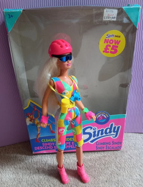 Hasbro Sindy Alpiniste Mountain Fun Climbing Poupée 1993 Jumpsuit 90s Vintage - Jeux & Jouets