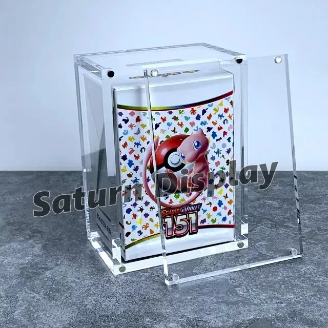 Pokemon 151 Booster Bundle - Premium UV Acrylic Display Case