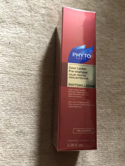 New Phyto Paris Phytomillesime Color Locker Pre-Shampoo For Colour Treated Hair